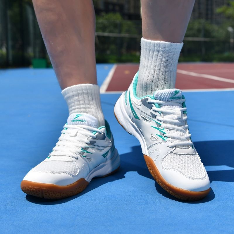 Badminton Shoes Men - 클래식 브랜드 탁구화 메쉬 통기성 실내