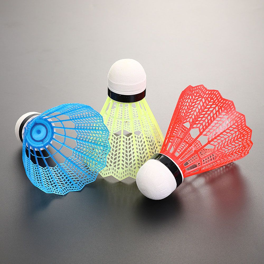 Badminton Shuttlecock - 12pcs 내구성 다채로운 스포츠 훈련 라켓