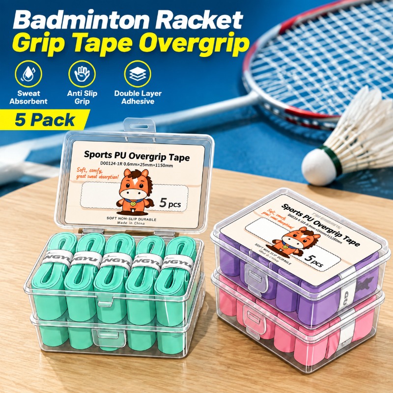 Badminton Grip - 배드민턴 라켓 그립 테이프 땀 흡수성