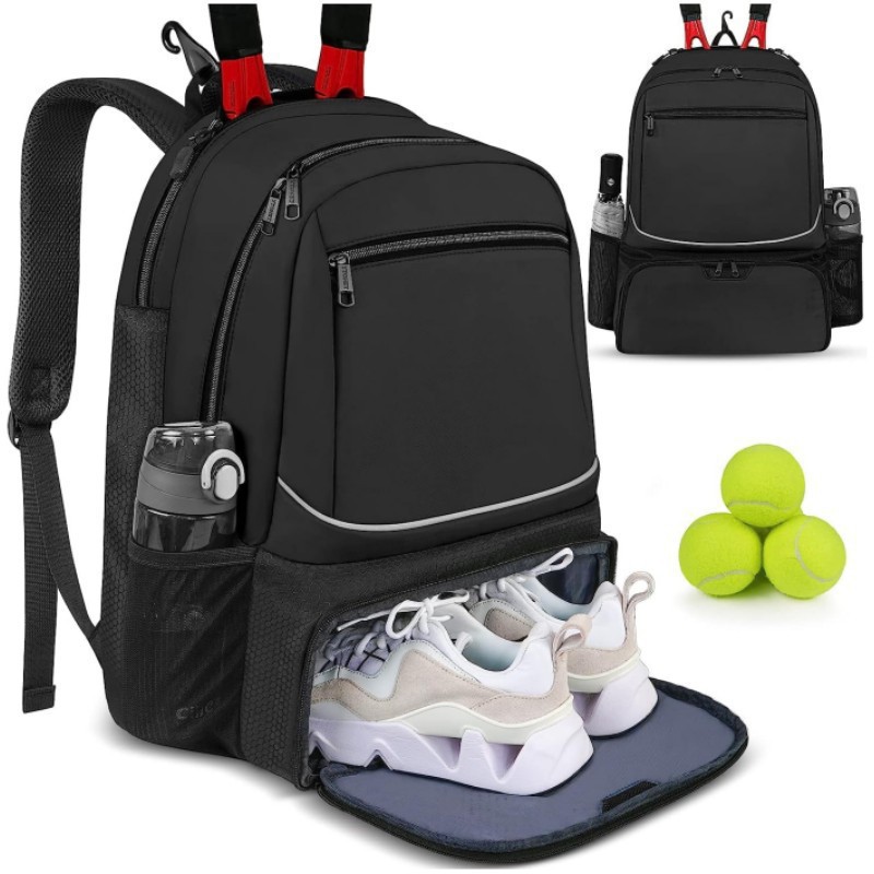 Badminton Bag - 대용량 테니스 백팩 스포츠 라켓 가방