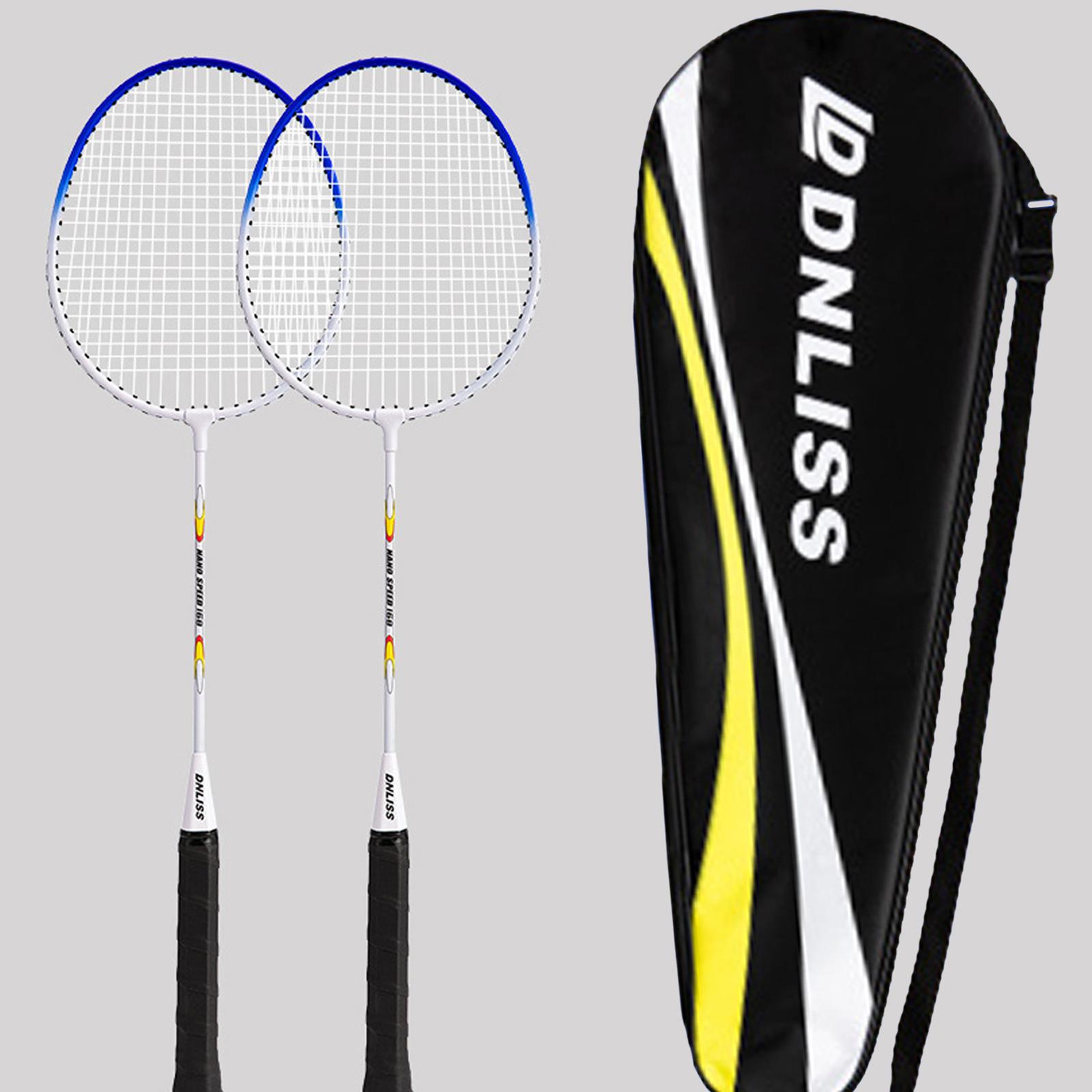 Badminton Racket Carbon - 철 합금 배드민턴 라켓 청소년 성인용