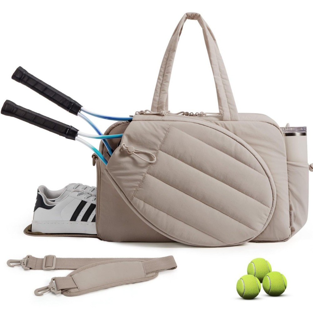 새로운 유니섹스 테니스 토트백, 패셔너블한 휴대용 핸드 - Badminton Bag 리뷰 및 가격