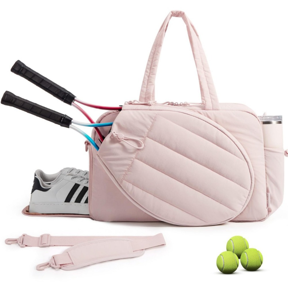새로운 유니섹스 테니스 토트백, 패셔너블한 휴대용 핸드 - Badminton Bag 리뷰 및 가격