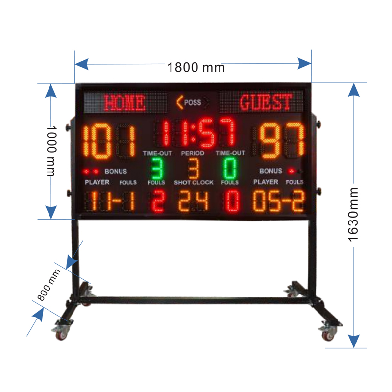 야외 LED 경기장 전광판 디지털 스포츠 디스플레이 ( - Scoreboard Digital 리뷰 및 가격