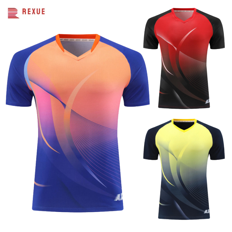 남녀공용 캐주얼 반팔 스포츠 저지, 탁구 유니폼, 배드 - Badminton Jersey 리뷰 및 가격