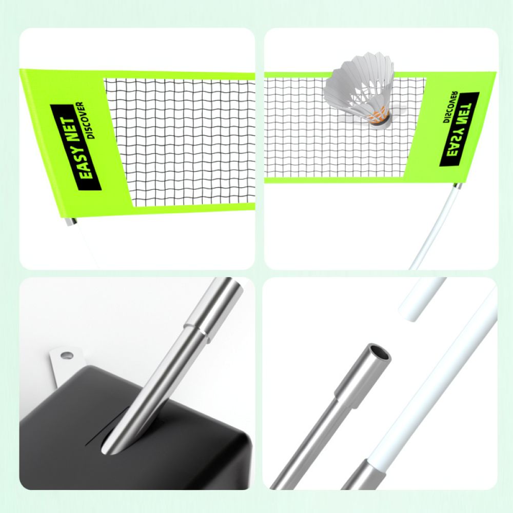 LERPIO 실내외 훈련용 배드민턴 네트 스탠드, 휴대 - Badminton Net 리뷰 및 가격