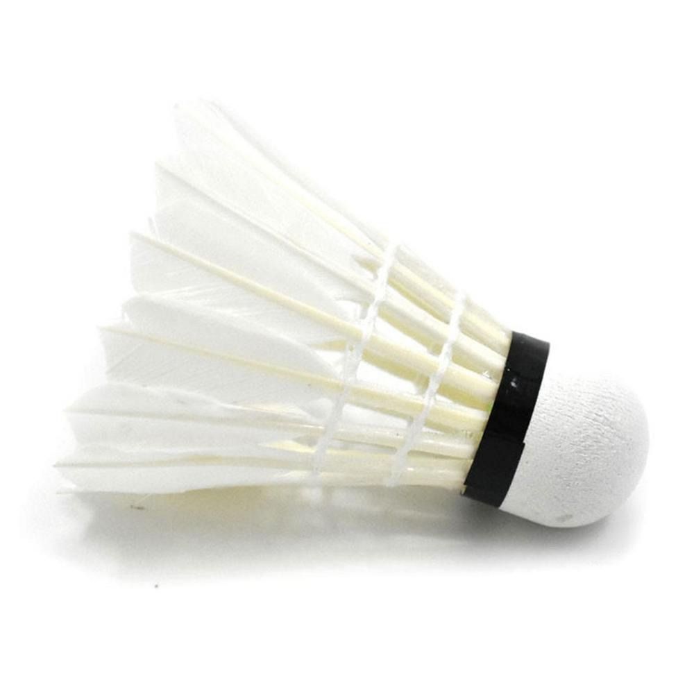 3/6/12Pcs 전문 배드민턴 셔틀콕 검은 거위 깃털 - Feather Shuttlecock 리뷰 및 가격