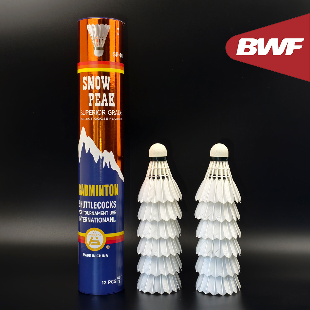 SP-01 프로 토너먼트급 거위털 배드민턴 셔틀콕 BW - Feather Shuttlecock 리뷰 및 가격