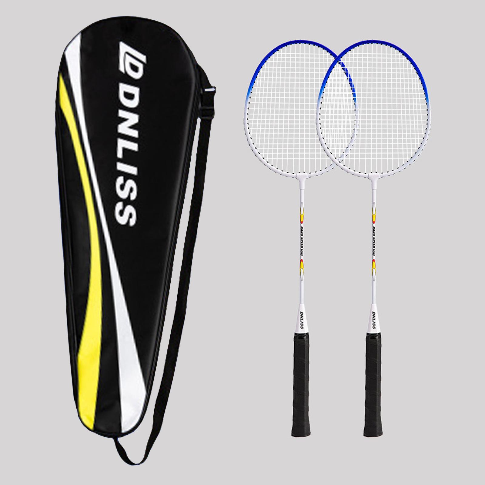 철 합금 배드민턴 라켓 청소년 성인용 이중 내구성 라켓 - Badminton Racket Carbon 리뷰 및 가격