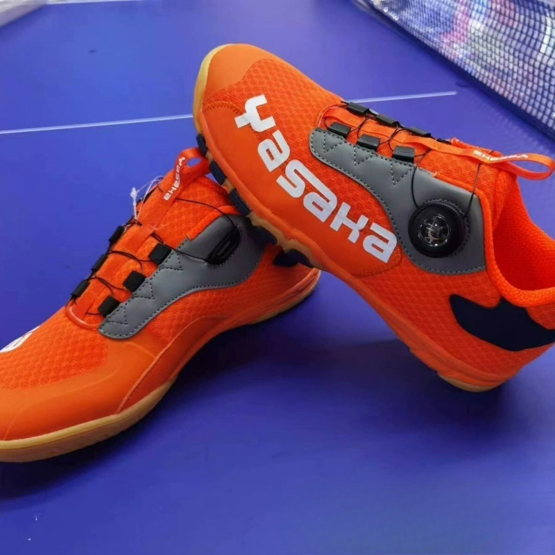 2026 탁구화 남녀공용 오렌지 코트화 유니섹스 디자이 - Badminton Shoes Men 리뷰 및 가격