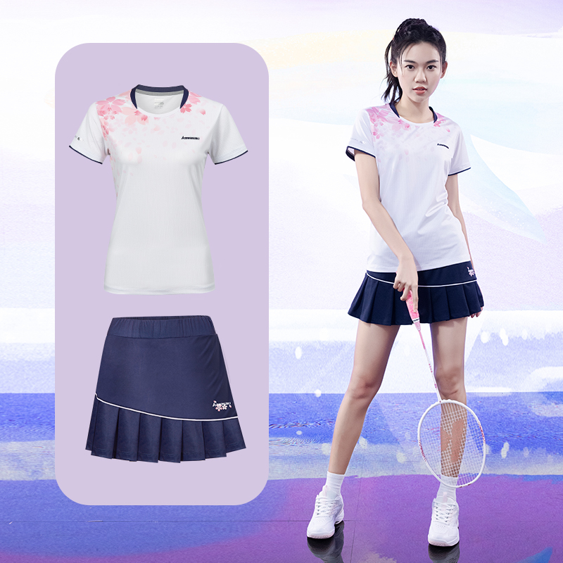 가와사키 오리지널 여성 배드민턴 슈트 스포츠 통기성 및 - Badminton Jersey 리뷰 및 가격