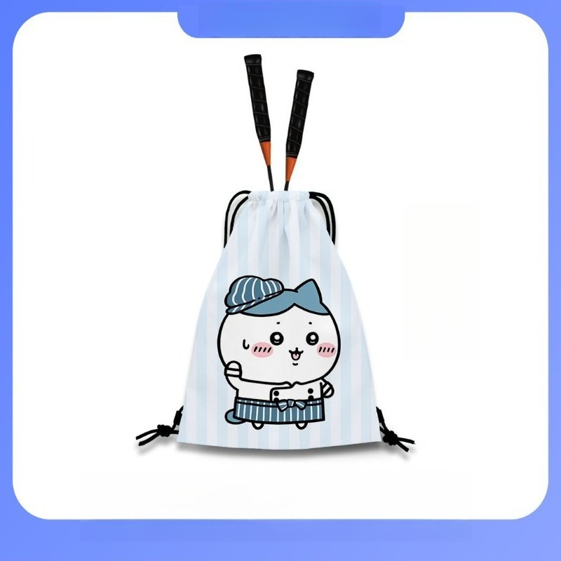 귀여운 만화 캐릭터 디자인의 드로스트링 백팩, 다용도  - Badminton Bag 리뷰 및 가격